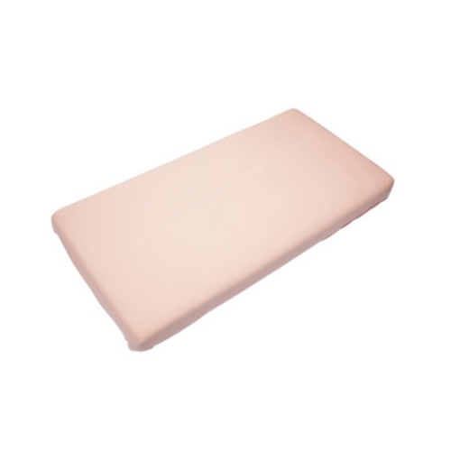 Timboo Timboo - SOFT FITTED SHEET 70x140 - misty rose