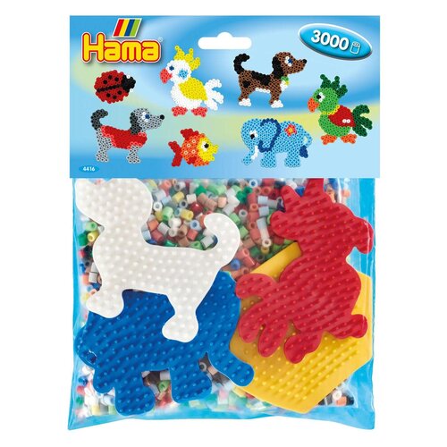 Hama Hama Strijkkralenset Group Pack Blauw, 3000st.