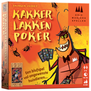 999 Games Kakkerlakkenpoker - Kaartspel 999 Games Kakkerlakkenpoker - Kaartspel