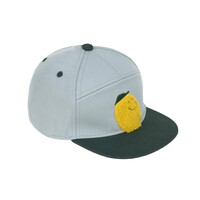 Kids Skater Cap - Little Gang, Lemon light blue (1-2 years)