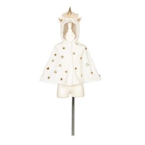 Souza Souza -Unicorn baby cape off white, 2 yrs, 92 cm
