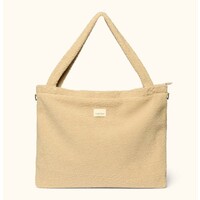 Ecru Teddy Diaper Bag