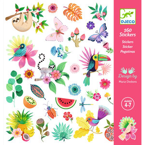 Djeco 160 stickers 'Paradijs'