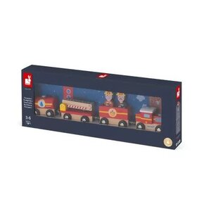 Janod Janod - Trein brandweer Janod Janod - Trein brandweer
