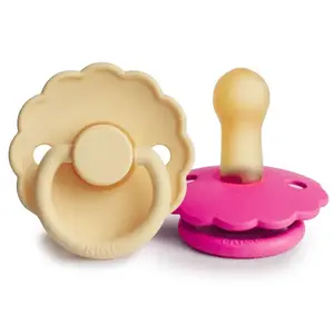 Frigg FRIGG - DAISY - 2-PACK - LATEX -  Pale Daffodil/Fuchsia T2