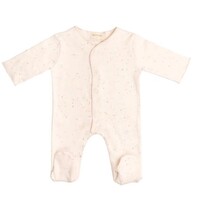 Pyjama ORGANISCHE ONESIE IVOOR ROZE ROMPER