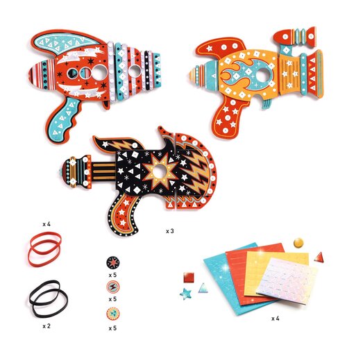 Djeco DIY - Mozaïek 'Kosmik' (+5j)