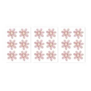 Little Dutch Muurstickers Bloemen Fairy Garden - 3 vellen