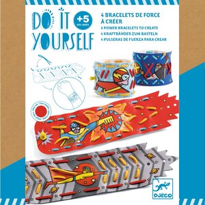 Djeco DIY - Superheldenarmbanden 'Superpower' (+5j)