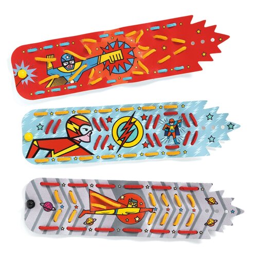 Djeco DIY - Superheldenarmbanden 'Superpower' (+5j)