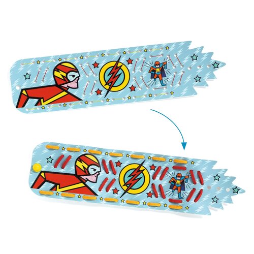 Djeco DIY - Superheldenarmbanden 'Superpower' (+5j)
