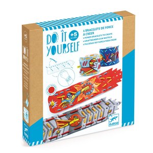 Djeco DIY - Superheldenarmbanden 'Superpower' (+5j)