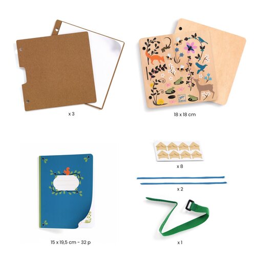 Djeco DIY - Plantenpers 'Kleine botanist' (+5j) Djeco DIY - Plantenpers 'Kleine botanist' (+5j)