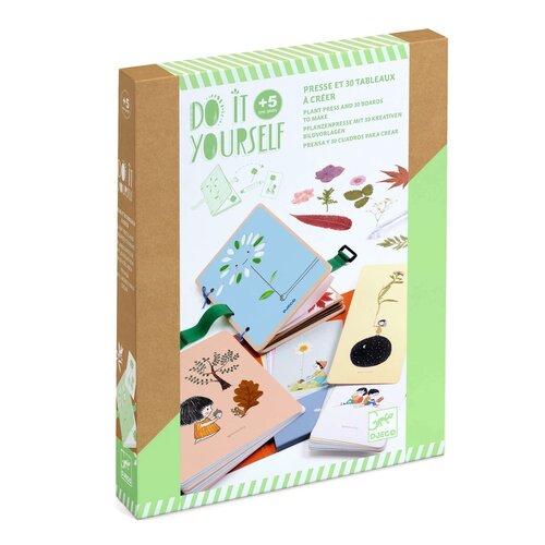 Djeco DIY - Plantenpers (+5j)