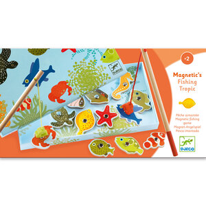 Djeco Spel - Magnetisch visspel 'tropic' (+2j)