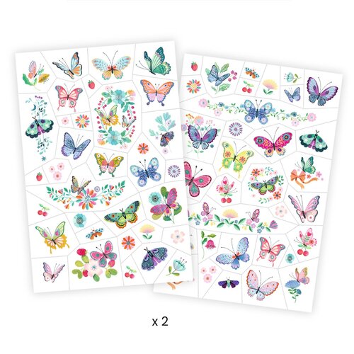 Djeco Tattoos - Wonderbaarlijke vlinders