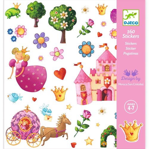 Djeco Stickers Prinses Margaretha Djeco Stickers Prinses Margaretha