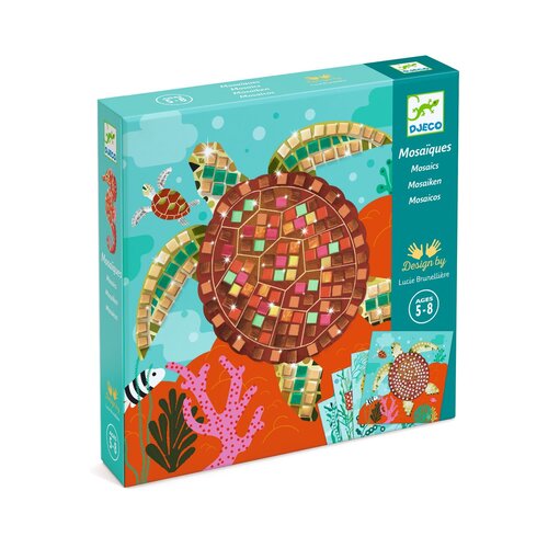 Djeco Knutseldoos - Mozaïek 'Caribbean' (5-8j)