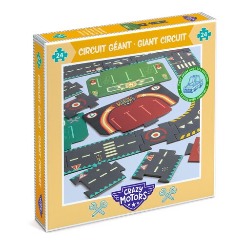 Djeco Gigantisch circuit crazy Motors