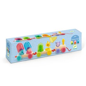 Djeco Trektrein 'Rainbow Train' (+18m)