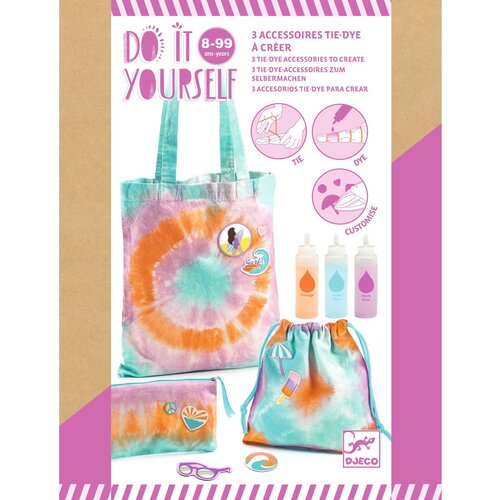 Djeco DIY - Tie Dye Sunshine camp (8-99j)