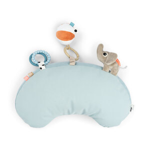 Done By Deer Done by Deer - Tummy time activity pillow Playground Blue