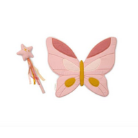 Little Dutch Vleugels + Toverstaf - Fairy Pink