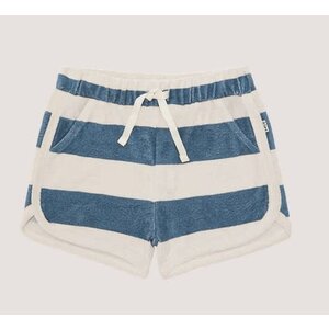 House of Jamie Gym Shorts - Indigo Stripes