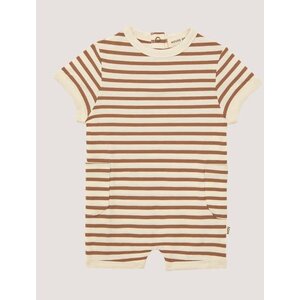 House of Jamie Playsuit (SS) - Canyon Small Stripes