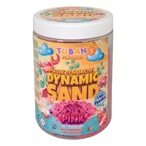 Tuban Tuban - Dynamic Sand – Pink 1 Kg Tuban Tuban - Dynamic Sand – Pink 1 Kg