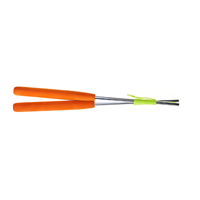 Acrobat - Aluminium diabolo stokken 32.5cm - Oranje