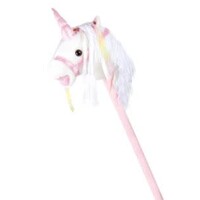 Small Foot - Houten Stokpaard Eenhoorn, 90cm