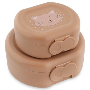 Trixie Snackbox met clip - 2 stuks - Mrs. Cat