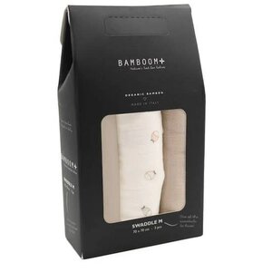 Bamboom swaddle 70x70cm 3-Pack - VISSEN 242