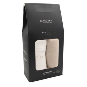 Bamboom Swaddle XL 2pack - 120x120cm - FARM BUDDIES 135