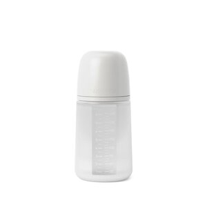 suavinex Colour Essence SX Pro 240 ml M flow siliconen zuigfles met speen Grey