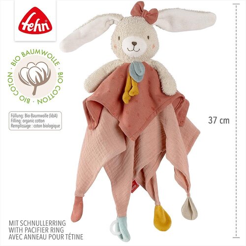 Fehn NATUR- Knuffel Konijn
