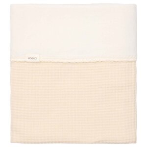 Koeka Wiegdeken Cotton Fleece Malaga warm white