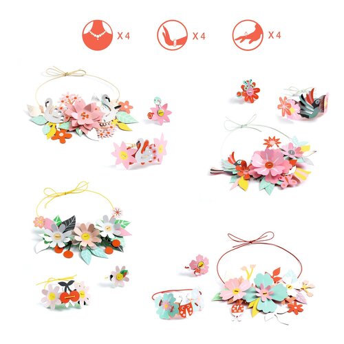 Djeco DIY - Juwelen maken 'Vrolijke kleuren' (+6j)