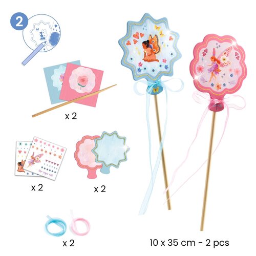 Djeco DIY - Multi-activiteiten knutseldoos 'Nymphea' (+5j) Djeco DIY - Multi-activiteiten knutseldoos 'Nymphea' (+5j)