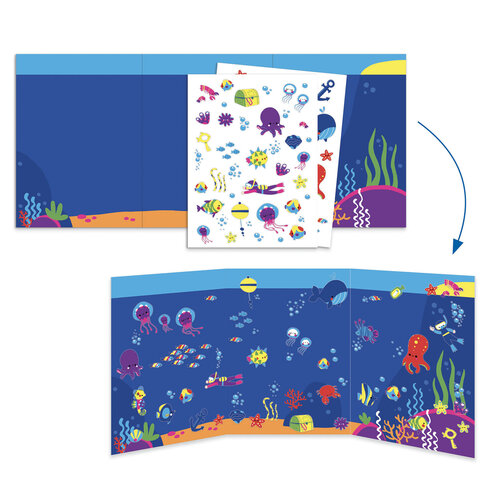Djeco Knutseldoos - 6 activiteiten 'Zee' (3-6j)