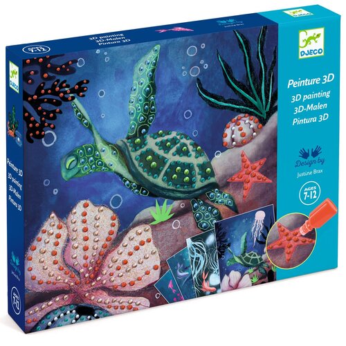 Djeco Knutseldoos - 3D verven 'dieptes' (7-12j)