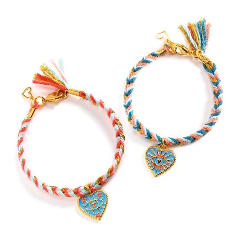 Djeco You&Me - Armbandjes maken 'vriendschappen en harten' (+10j)
