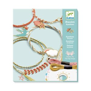 Djeco Knutseldoos - Armbandjes maken 'Kumihimo' (8-14j)