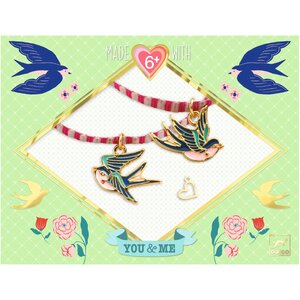 Djeco You&Me - Armbandjes maken 'Vogels' (+6j)