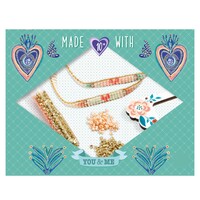 You&Me - Armbandjes maken 'Miyuki en harten' (+10j)