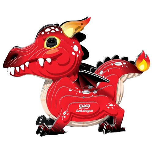 eugy Eugy 3D - Rode Draak