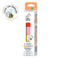 Haku Yoka - Waskrijtjes Kubusvorm - Regenboog