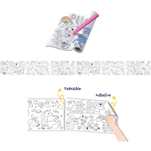 Haku Yoka Kleurrol Kit - Eenhoorn