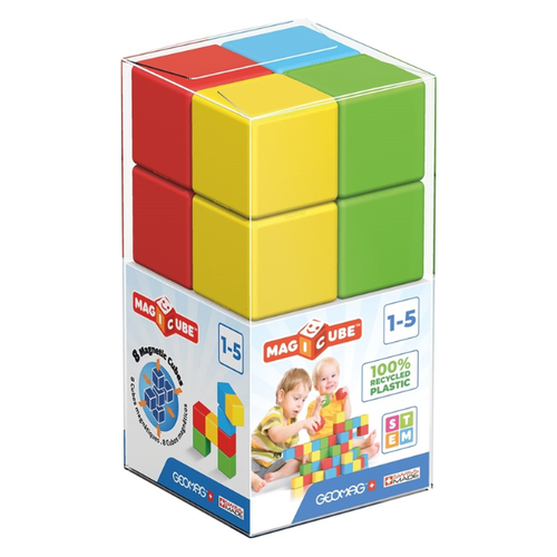 geomag Magicube - Full Color Recycled Crystal 8 pcs